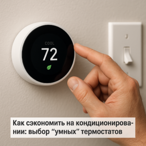 Как сэкономить на кондиционировании: выбор 'умных' термостатов