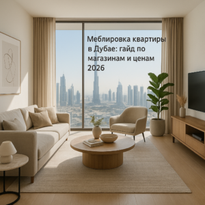 Меблировка квартиры в Дубае: гайд по магазинам и ценам 2026