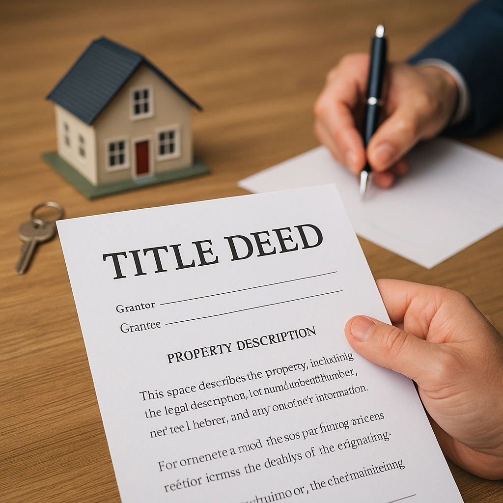 Как работает Title Deed и почему он важен для покупателя
