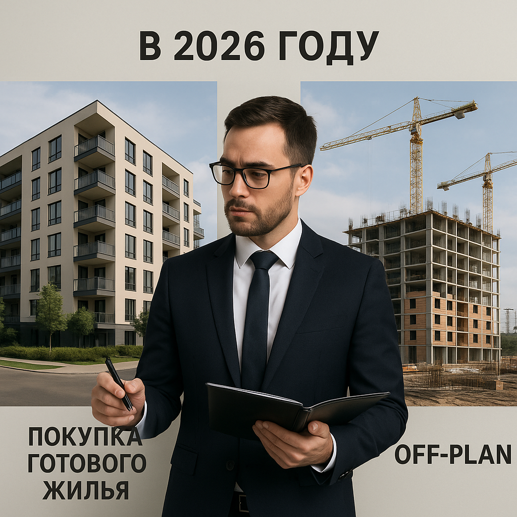 Покупка готового жилья vs Off-plan в 2026 году